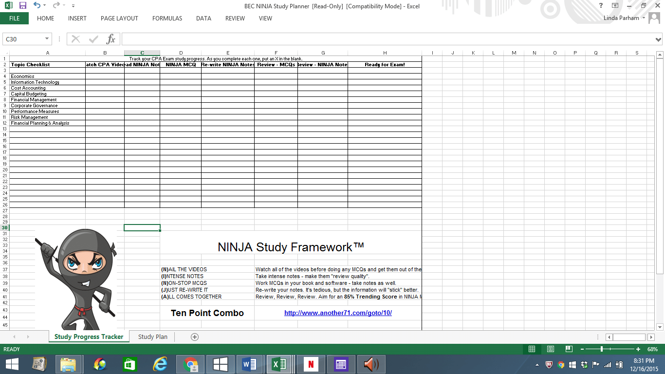 Ninjac Notes Another 71 BEC Attacks the CPA Exam’s “Easiest” Section...