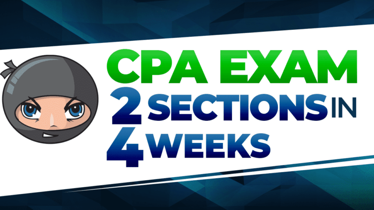 CPA Exam: Two Sections in Four Weeks | Another71.com