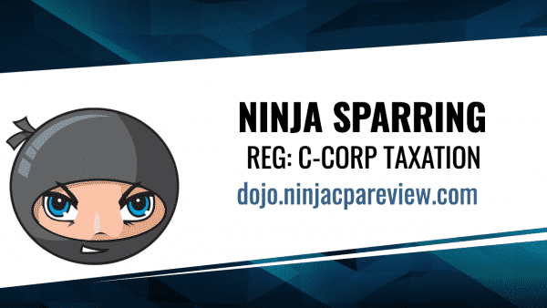 cpa exam reg c corporation tax