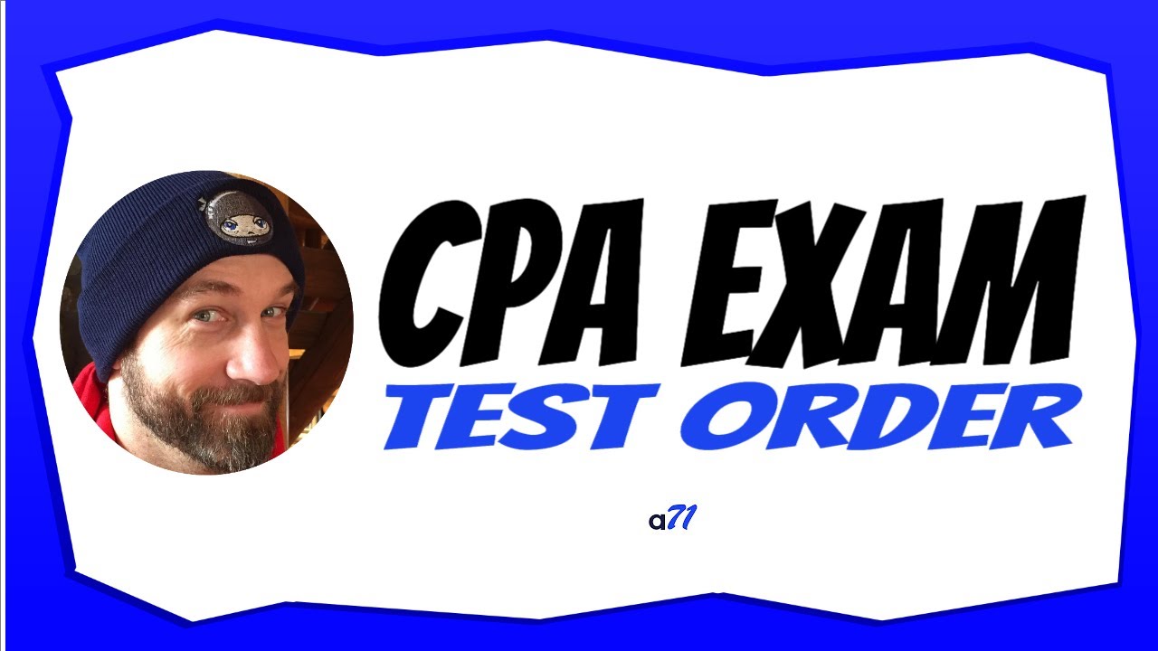 best cpa exam order